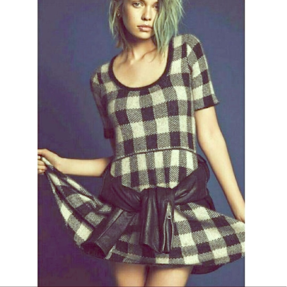 For Love & Lemons Plaid Dress (Sweater also avail)